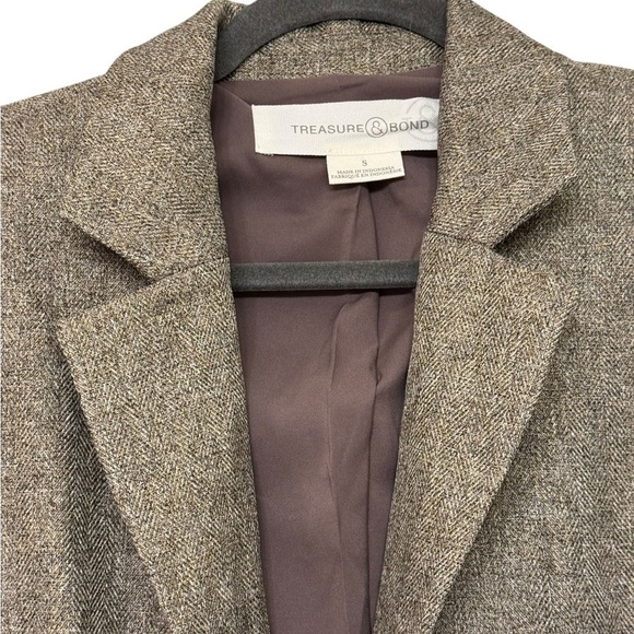 Treasure & Bond Open Front Blazer S - Picture 8 of 12